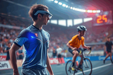 Uniformes esportivos modernos com tecnologias inovadoras, incluindo tecidos inteligentes e sensores, melhorando a performance de atletas e a experiência dos torcedores.