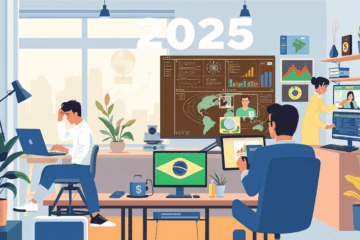 Profissões lucrativas que permitem ganhar em dólar trabalhando remotamente, destacando áreas como tecnologia e marketing digital.