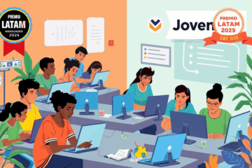 Jovem Tech é reconhecido com o prêmio LATAM 2025 por capacitar jovens em programação e tecnologia.