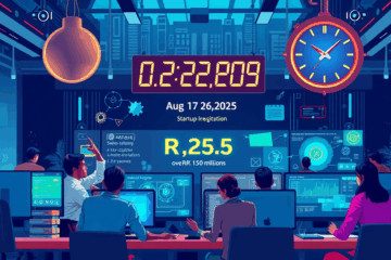 Imagem representativa do programa Bring Your SaaS focado em inteligência artificial e suporte a startups.