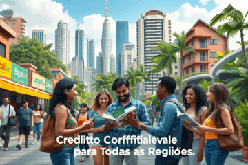 Imagem destacando opções de crédito confiável adaptáveis a diversas regiões e perfis