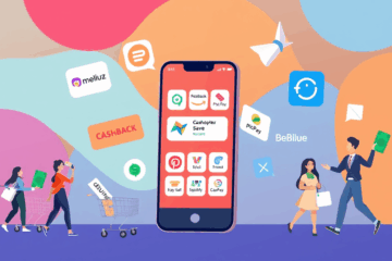 Imagem ilustrativa de aplicativos de cashback mostrando economia em compras.