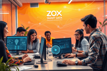 Estudantes beneficiados pela parceria da Zoox Smart Data e UFPB, explorando tecnologias de inteligência artificial.