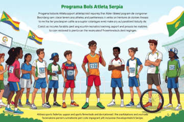 Atletas beneficiados pelo Programa Bolsa Atleta recebem suporte financeiro e técnico, promovendo a inclusão no esporte.