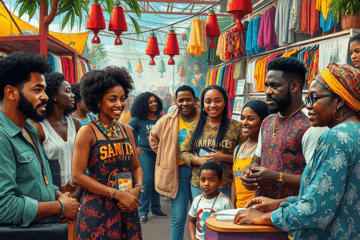 Afroempreendedorismo e suas marcas promovendo resistência e identidade na cultura brasileira.
