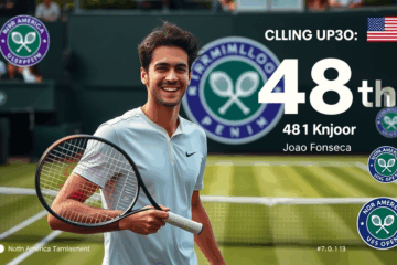 João Fonseca celebra sua melhor posição na carreira no ranking ATP.