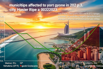 Análise das perdas de participação no PIB nacional entre 2022 e 2023, focando em municípios e suas variações econômicas.