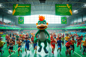 Atletas e técnicos beneficiados pelo Programa Geração Olímpica e Paralímpica, representando o fortalecimento das políticas públicas esportivas.