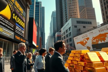 Crescimento do ouro e sua valorização em um cenário econômico instável, com destaque para contratos futuros.