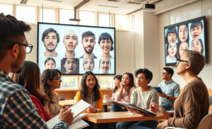 Imagem ilustrativa sobre treinamento para melhorar reconhecimento facial em rostos gerados por inteligência artificial.