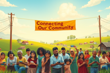 Imagem ilustrativa sobre a Lei nº 15.324 e o papel das cooperativas na ampliação do acesso à internet em áreas com baixa cobertura.