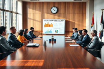 Imagem ilustrativa sobre a Lei Geral de Direito Internacional Privado e seu impacto nos investimentos e na proteção de grupos vulneráveis.