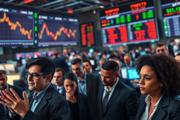 Reação do mercado financeiro à indicação da diretoria de Política Econômica do Banco Central.