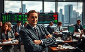 Imagem ilustrativa sobre a preocupação do mercado financeiro com a possível indicação de Guilherme Mello para o Banco Central.