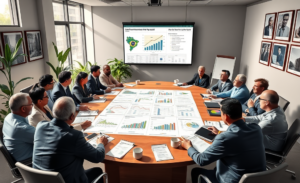 Representação do impacto do novo Plano de Reconstrução e Transformação do Brasil na autoridade monetária e na regulação do mercado financeiro.