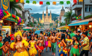 Carnaval de 2026 no Brasil: impacto econômico e turístico com arrecadação significativa e aumento de gastos.