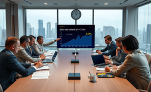 Imagem que representa a redução da taxa Selic e seus impactos na economia.