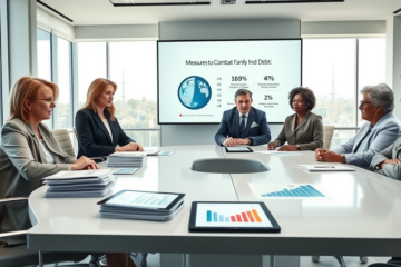 Imagem que ilustra as medidas do Ministério da Fazenda para combater o endividamento das famílias em ano eleitoral.