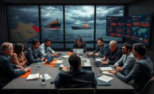 Imagem ilustrativa sobre os impactos econômicos da guerra no Oriente Médio e suas consequências globais.