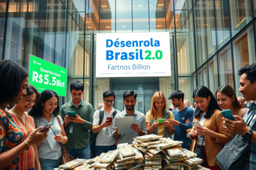 Imagem ilustrativa sobre a liberação de valores esquecidos no Brasil pelo programa Desenrola Brasil 2.0.