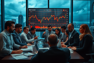 Banco Central Europeu alerta sobre riscos financeiros devido à guerra no Irã e incertezas comerciais dos EUA.