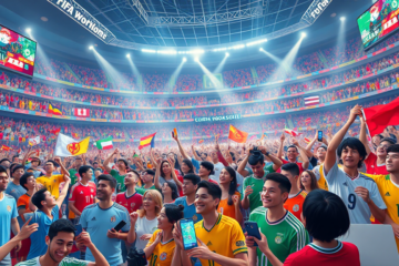 A Copa do Mundo de 2026 projetando arrecadação e gerando uma nova economia digital com a participação de 48 seleções.