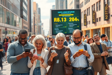 Distribuição de R$ 13,04 bilhões do lucro FGTS para trabalhadores em 2025.