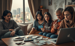 Famílias Enfrentam Dificuldades Financeiras Altas